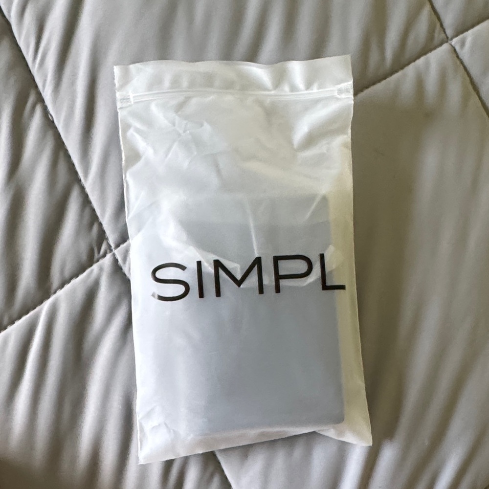 SIMPL White Packaging Bag